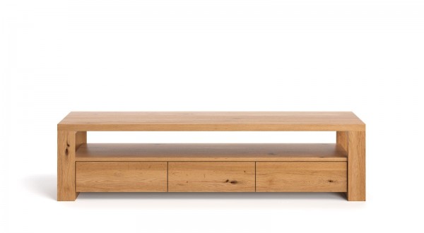 Lowboard Harmony 220 x 50 x 45 cm aus Buchenholz