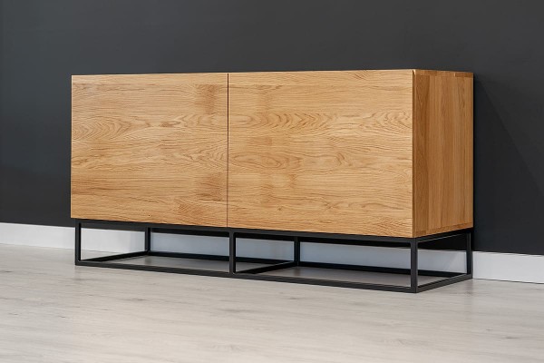 Sideboard Erle 160 x 80 x 50 cm - Loftstyle