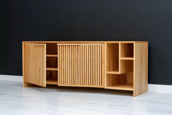 Erle Kommode Conte 180 x 70 x 50 cm - designer Sideboard - frontansicht